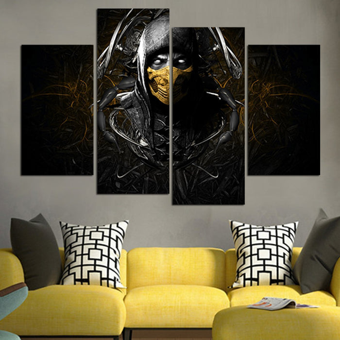 Mortal Kombat Wall Art Canvas