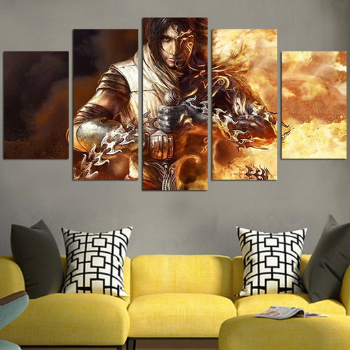 Dark Prince Of Persia Game Wall Art Canvas