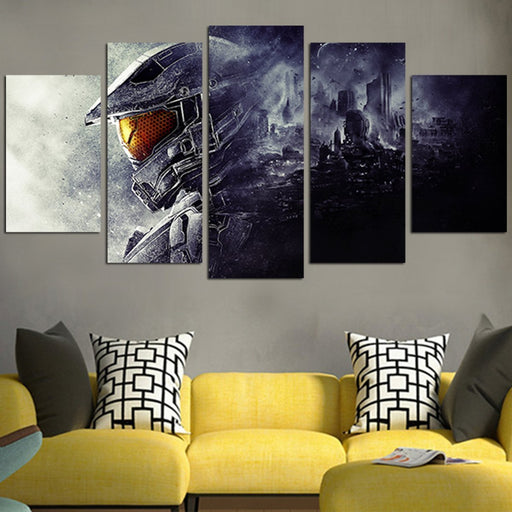 Master Chief Halo 5 Guardians Wall Art Canvas