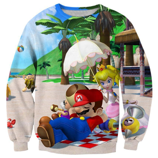 Super Mario And Princess Peach Shirts