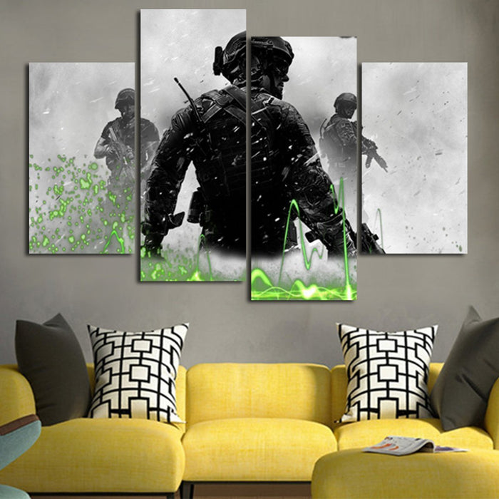 Call of Duty Modern Warfare 3 In Juegos Wall Art Canvas