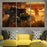 Starcraft 2 Nuclear Explosion Wall Art Canvas
