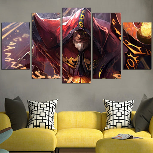 Warlock Dota 2 Wall Art Canvas