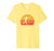 Hotest Disc Golf Distressed Retro 80s Style Vintage Men's T-Shirt Lemon