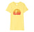 Hotest Disc Golf Distressed Retro 80s Style Vintage Women's T-Shirt Lemon