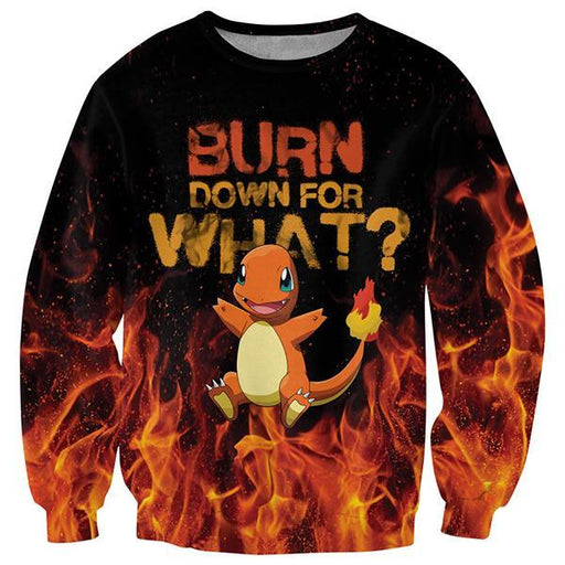 Charmander And Fire On Pokemon Shirts