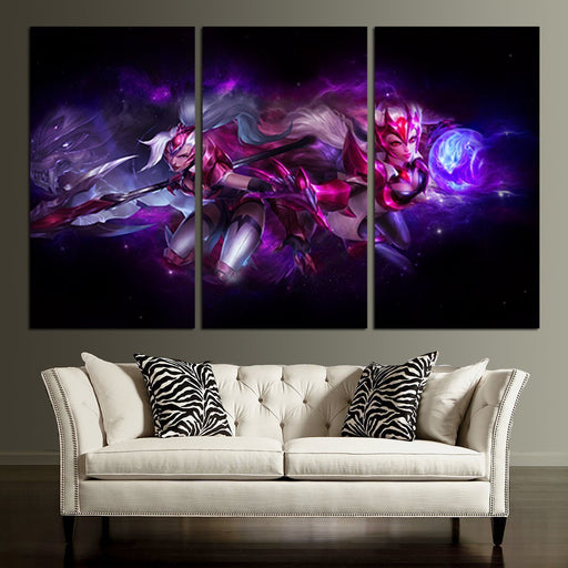 Challenger Nidalee And Ahri Wall Art Canvas