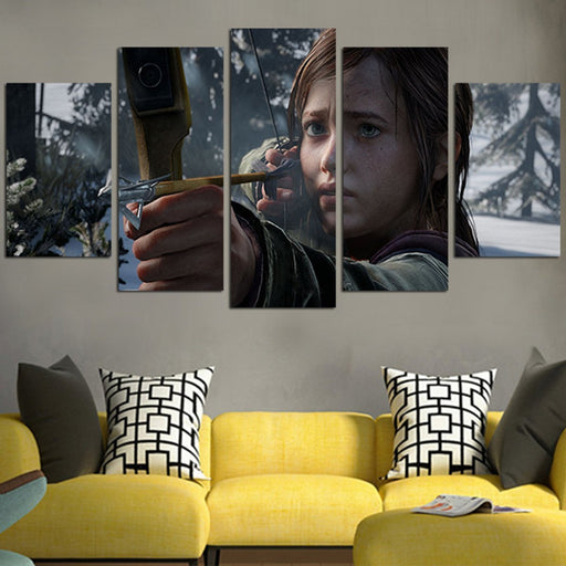 The Last of Us Ellie's Hunt Wall Art Canvas