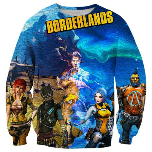 Characters In Borderlands Shirts