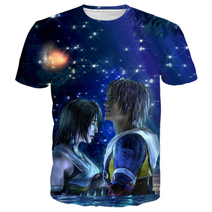 Final Fantasy X Tidus And Yuna Shirts