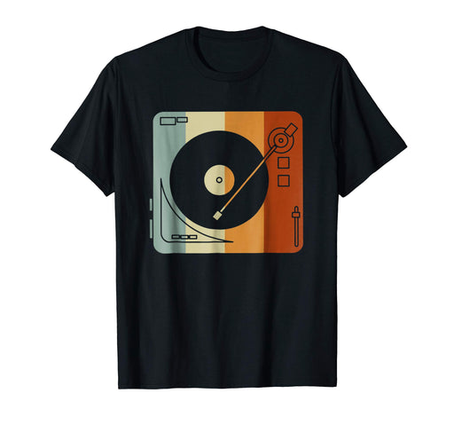 Great Vintage Vinyl Record Player Men's T-Shirt Black