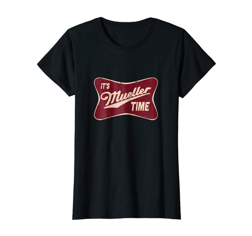 Adorable It's Mueller Time Special Prosecutor Vintage Women's T-Shirt Black