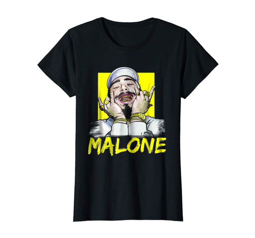 Beautiful Vintage Rapper Post Leave Me Malone Malone Costume Women's T-Shirt Black