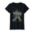 Beautiful Voltron Retro Defender Rainbow Graphic Women's T-Shirt Black