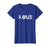 Wonderful Vintage Soccer Football I Love Soccer Women's T-Shirt Royal Blue
