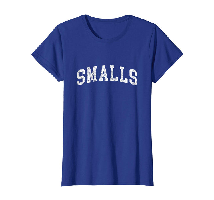 Wonderful You're Killing Me Smalls Vintage Distressed Graphic Women's T-Shirt Royal Blue