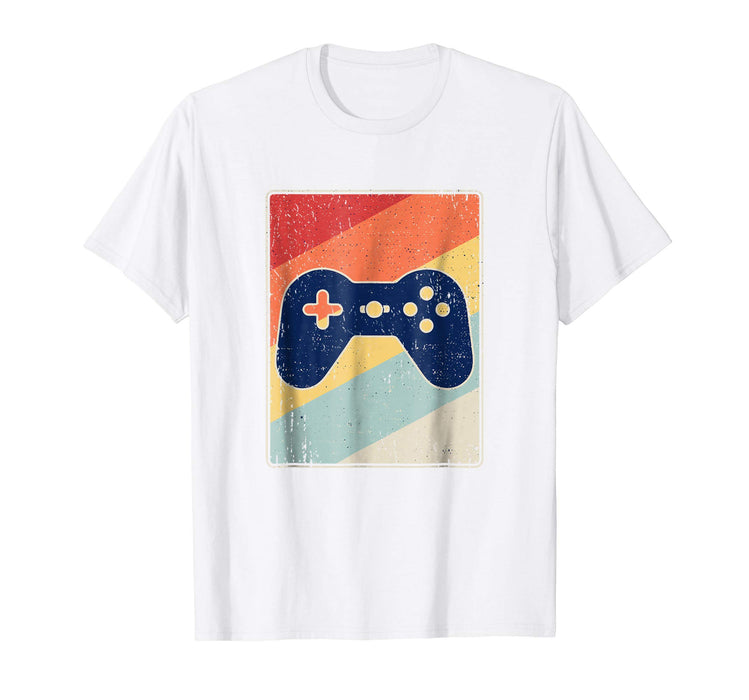Hotest Retro Video Game Vintage Gaming Distressed Gift Men's T-Shirt White