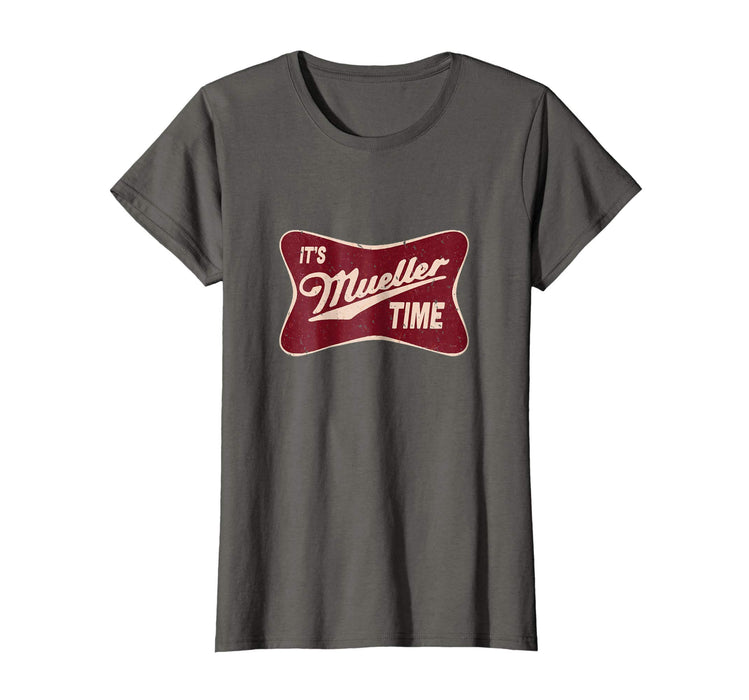 Adorable It's Mueller Time Special Prosecutor Vintage Women's T-Shirt Asphalt