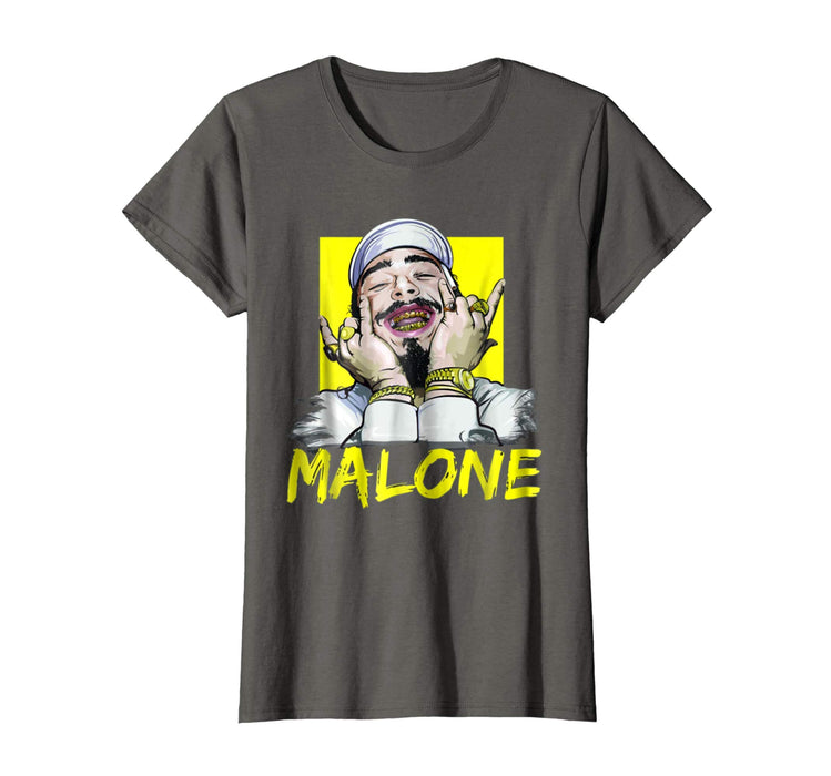 Beautiful Vintage Rapper Post Leave Me Malone Malone Costume Women's T-Shirt Asphalt