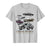 Great Classic American Muscle Cars Vintage Gift Men's T-Shirt Silver
