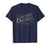 Beautiful Druncle Vintage Weathered Whiskey Label Design Men's T-Shirt Navy