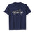 Adorable Retro Vintage Motorcycle I Love My Motorcycle Men's T-Shirt Navy