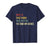 Hotest Uncle The Man The Myth The Bad Influence Retro Vintage Men's T-Shirt Navy