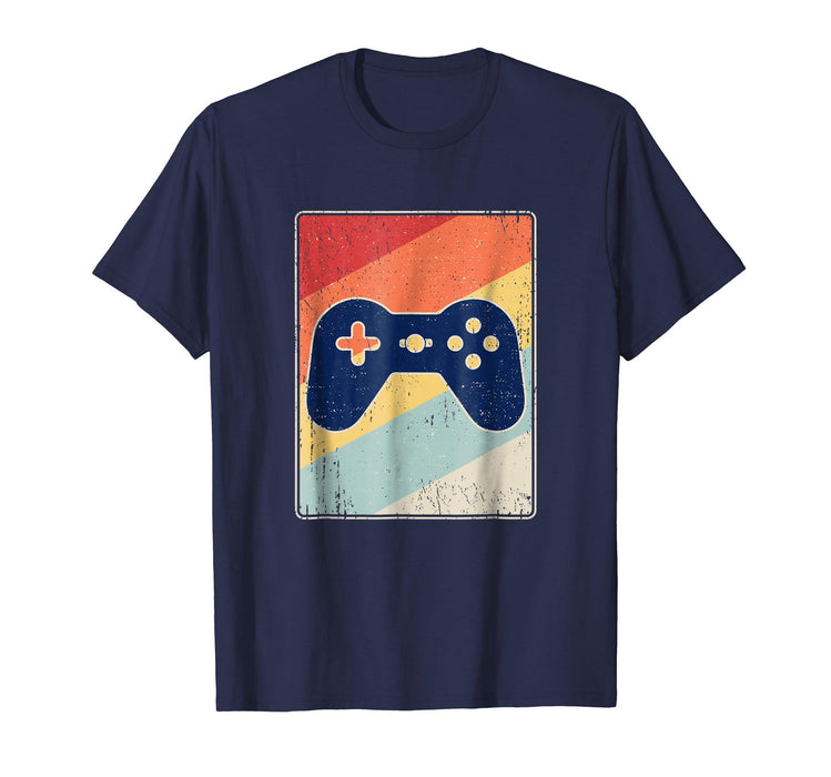 Hotest Retro Video Game Vintage Gaming Distressed Gift Men's T-Shirt Navy