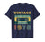 Funny 40th Birthday Gift Vintage 1978 Year Old Mixtape Men's T-Shirt Navy