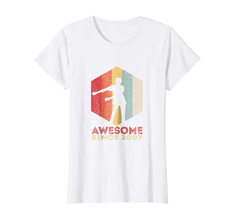 Wonderful Vintage Floss 11th Birthday Gift For 11 Years Old Women's T-Shirt White