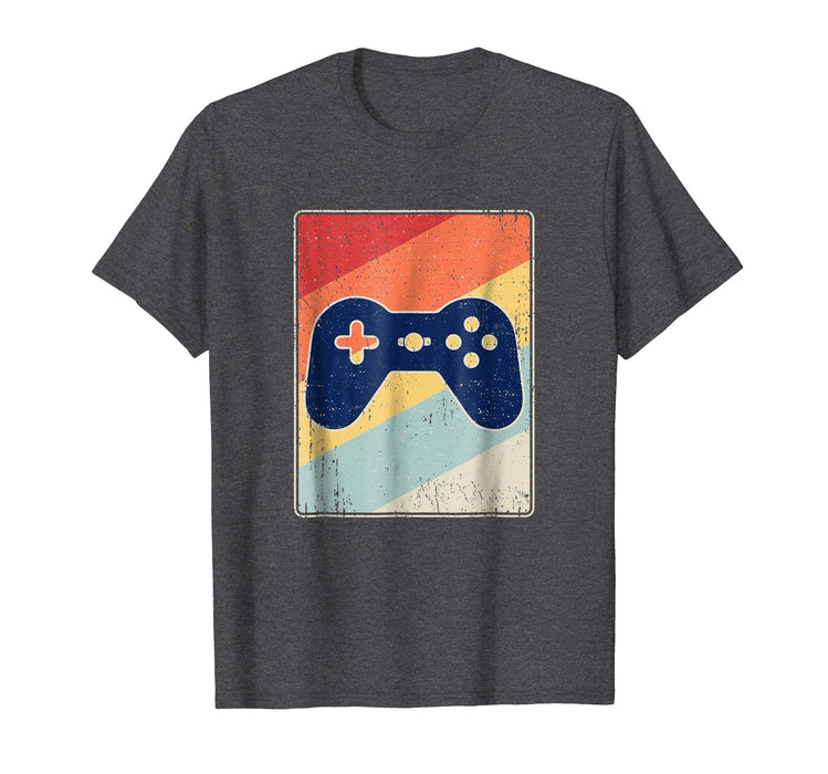 Hotest Retro Video Game Vintage Gaming Distressed Gift Men's T-Shirt Dark Heather