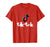 Hot Music Note Vintage Music Lover Christmas Gift Men's T-Shirt Red