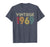 Funny 50th Birthday Gift Vintage 1969 Classic Men Women Men's T-Shirt Heather Blue