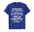 Beautiful World's Most Awesome Uncle Vintage Funny Uncle Men's T-Shirt Royal Blue
