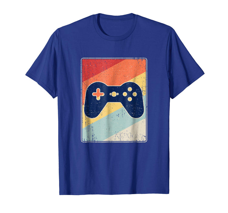Hotest Retro Video Game Vintage Gaming Distressed Gift Men's T-Shirt Royal Blue