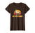 Cool No Prob Llama! Retro Funny Llama Alpaca Women's T-Shirt Brown