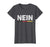 Cool Nein German No Saying Funny Germany Vintage Tee Gift Women's T-Shirt Dark Heather