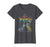 Beautiful Voltron Retro Defender Rainbow Graphic Women's T-Shirt Dark Heather