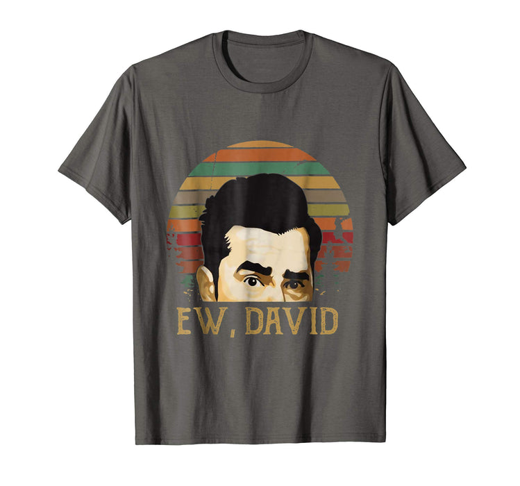 Hot Ew David Rose Funny Retro Vintage Men's T-Shirt Asphalt