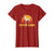 Cool No Prob Llama! Retro Funny Llama Alpaca Women's T-Shirt Cranberry