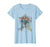 Beautiful Voltron Retro Defender Rainbow Graphic Women's T-Shirt Baby Blue