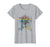 Beautiful Voltron Retro Defender Rainbow Graphic Women's T-Shirt Heather Grey