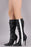 Liliana Side Stripe Pointy Toe Stiletto Knee High Boots
